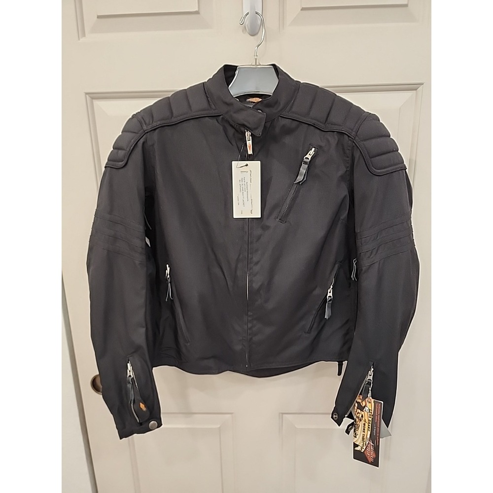 Power Trip Motorcycle Riding Jacket Women's W/ Spine, Elbow, Shoulder Armor New*